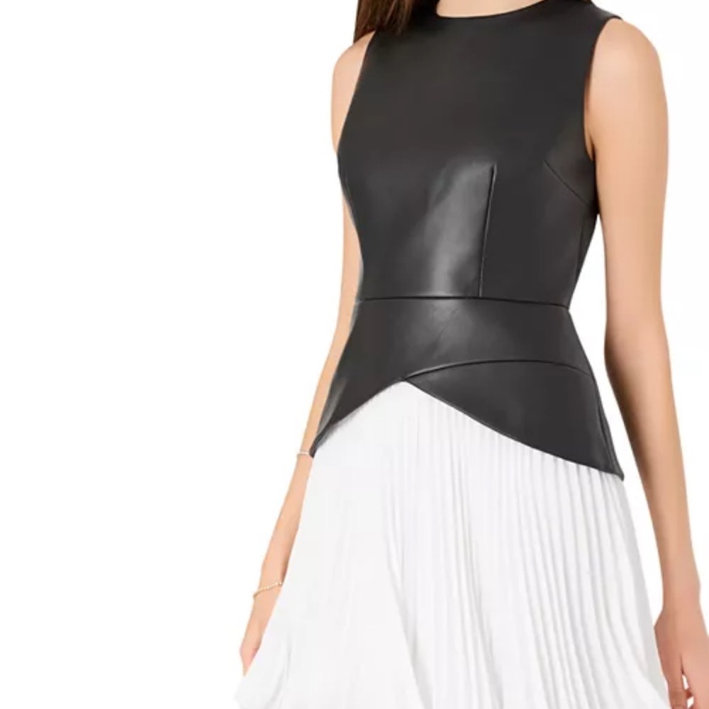 NWT Milly Black and White Mini Dress